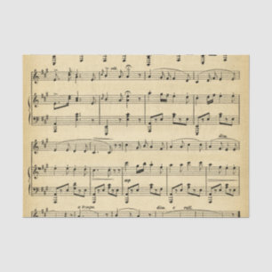 Seda Papel de tejido de hoja antigua