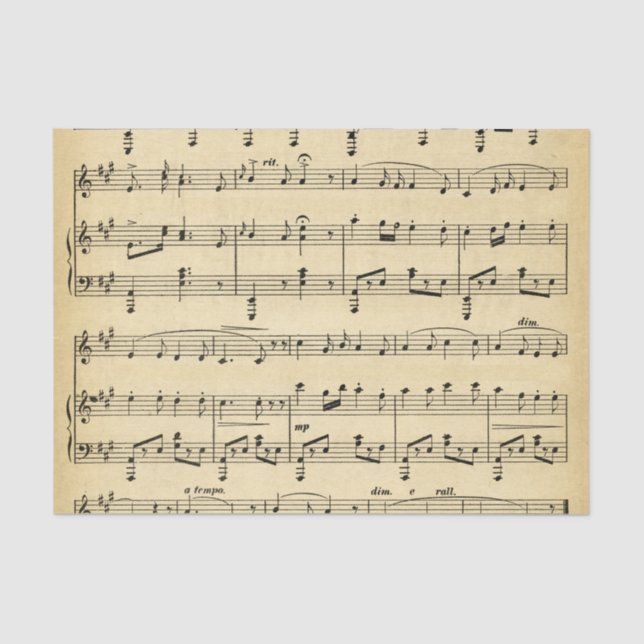 Seda Papel de tejido de hoja antigua (Anverso)