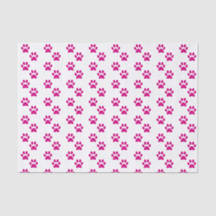 Seda Papel de tejido de impresión de color rosa