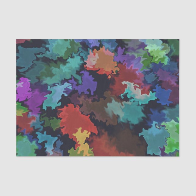 Seda Papel de Tejido de Impresión Marcado en negrita (Anverso)