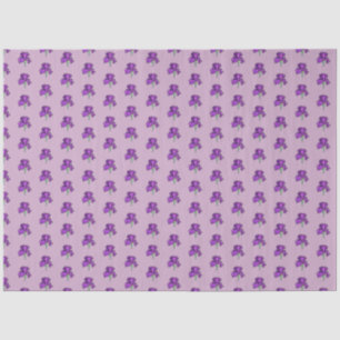 Seda Papel De Tejido De Iris Púrpura