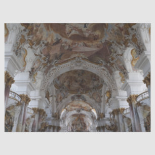 Seda papel de tejido de la catedral barroca de alemania