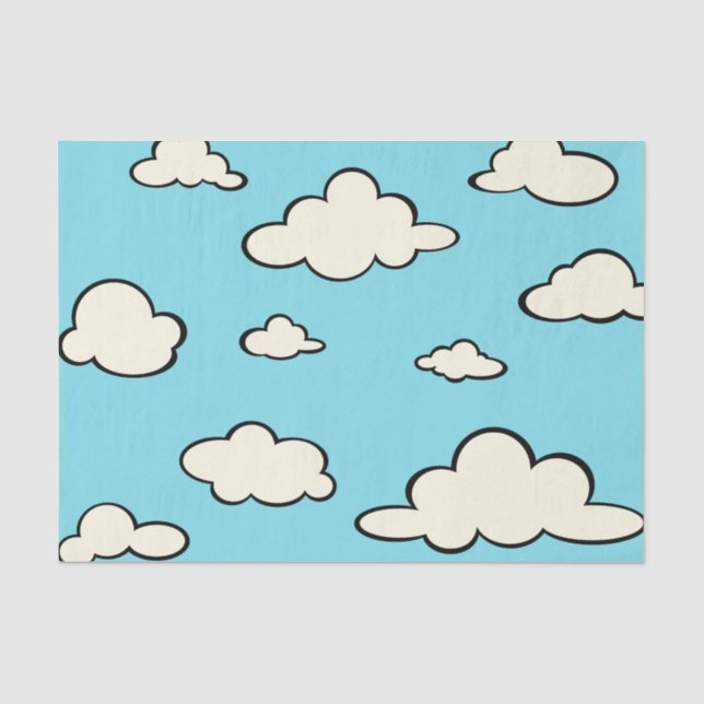 SEDA PAPEL DE TEJIDO DE LA NUBE BLANCO (Anverso)