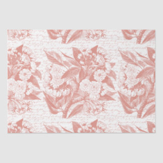 Seda Papel de tejido de la rama de cerezo rosa