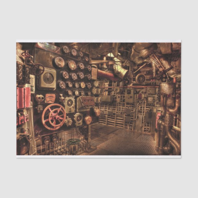 Seda papel de tejido de la sala del motor (Anverso)