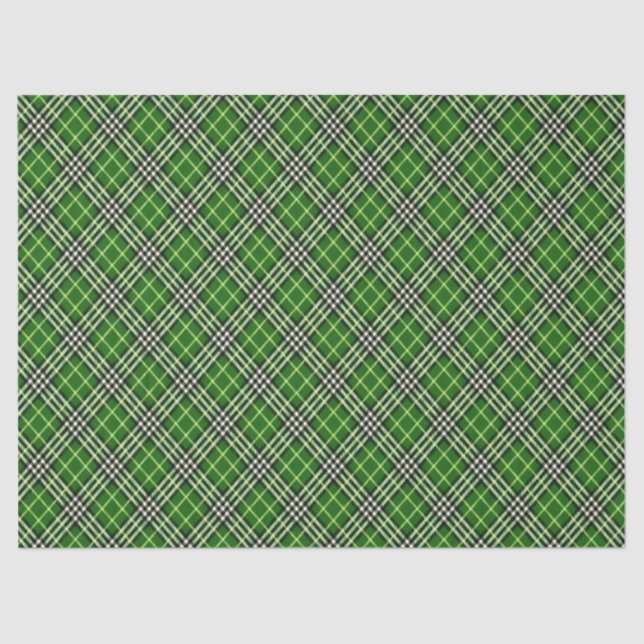 Seda papel de tejido de lona escocesa (Anverso)