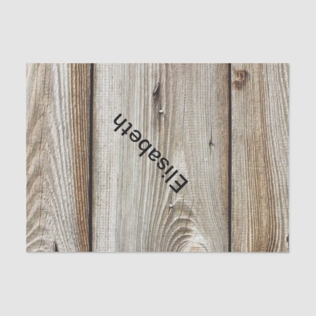 Seda papel de tejido de madera antiguo (Anverso)