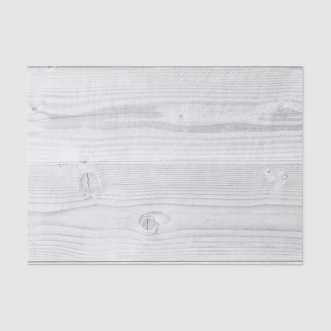 Seda papel de tejido de madera blanca (Anverso)