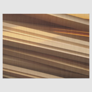 Seda papel de tejido de madera mixta