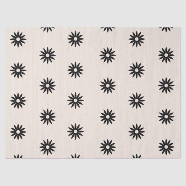 Seda Papel de tejido de margarita (Anverso)