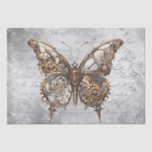 Seda Papel de tejido de mariposa de vapor