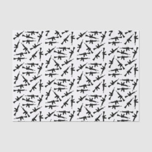 Seda Papel de tejido de mosaico AR-15