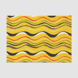 SEDA PAPEL DE TEJIDO DE PATRÓN AMARILLO JAPONÉS