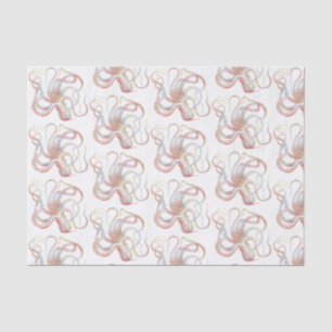 Seda Papel de tejido de pulpo de calamar gigante