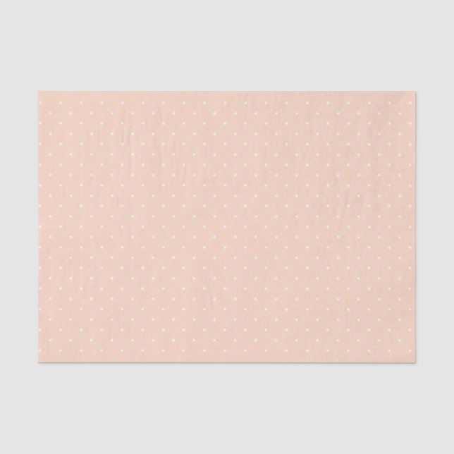 Seda Papel de tejido de puntos neutros y funky (Anverso)