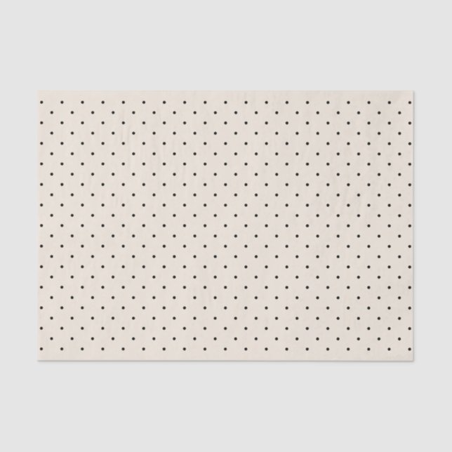Seda Papel de tejido de puntos neutros y funky (Anverso)