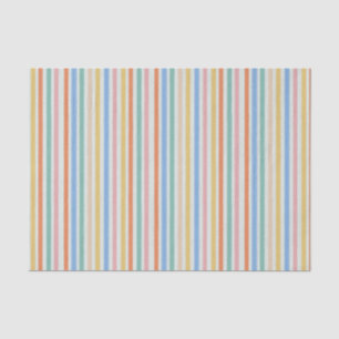 Seda papel de tejido de rayas fiestas