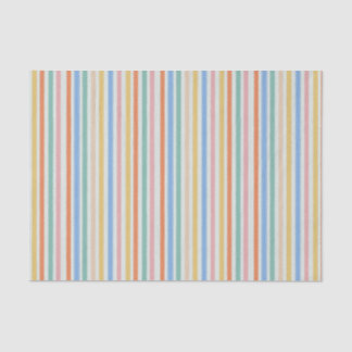 Seda papel de tejido de rayas fiestas