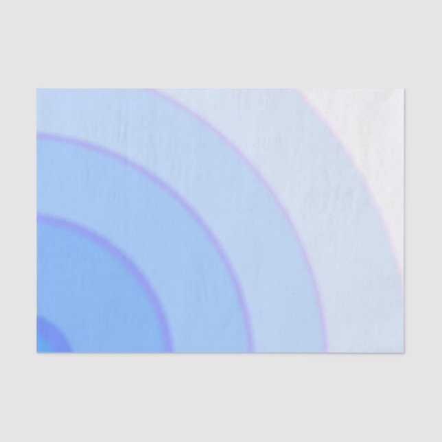 Seda Papel De Tejido De Swirls Azules (Anverso)