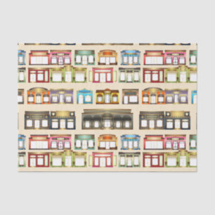 Seda papel de tejido de vintage