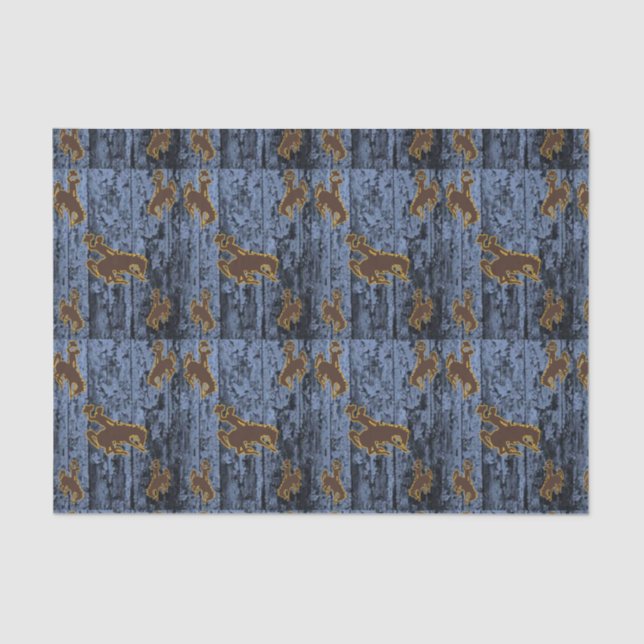 Seda Papel de tejido decorativo Caballo (Anverso)
