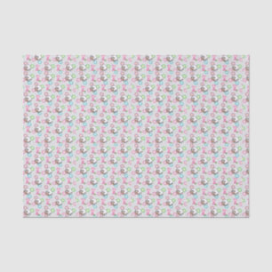 Seda Papel de tejido decorativo Cerdo