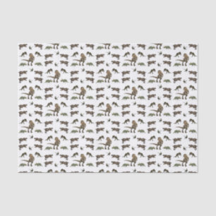 Seda Papel de tejido decorativo Dinosaurio