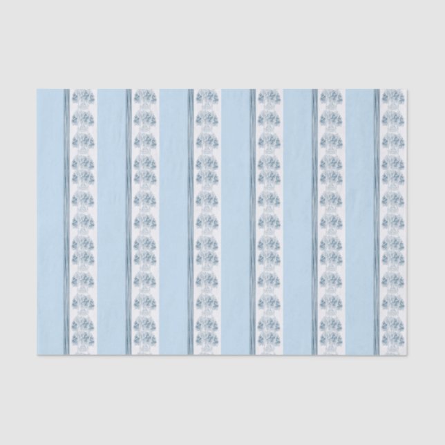 Seda Papel de tejido decorativo Floral (Anverso)
