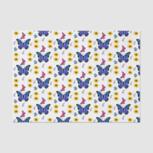 Seda Papel de tejido decorativo Girasol