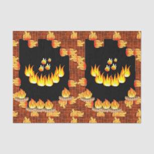 Seda Papel de tejido decorativo Llama