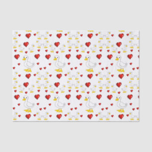Seda Papel de tejido decorativo Pato