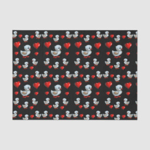 Seda Papel de tejido decorativo Pato