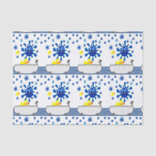 Seda Papel de tejido decorativo Pato