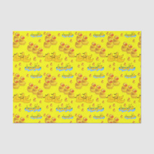 Seda Papel de tejido decorativo Pato