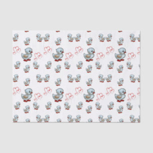 Seda Papel de tejido decorativo Pato