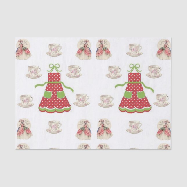 Seda Papel de tejido decorativo Victoriano (Anverso)