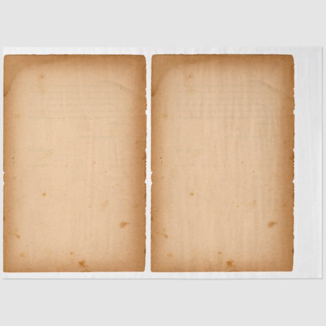 SEDA PAPEL DE TEJIDO : DECOUPAGE ; PAPEL ANTIGUO (Anverso)