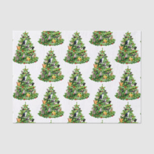 Seda Papel de tejido del árbol del gato