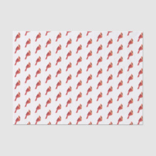 Seda Papel de tejido del cardenal rojo