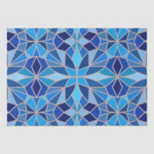 Papel de tejido del cielo geométrico