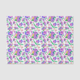 Seda Papel de tejido del patrón de paneles