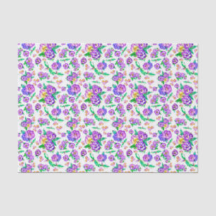 Seda Papel de tejido del patrón de paneles