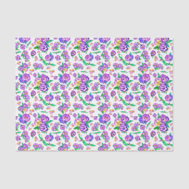 Seda Papel de tejido del patrón de paneles (Anverso)