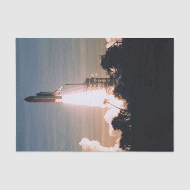 Seda Papel de tejido del transbordador espacial (Anverso)