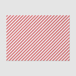 Seda Papel de tejido diagonal rayado rojo y blanco perr