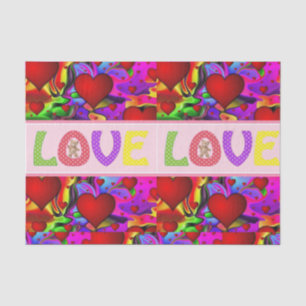 Seda Papel De Tejido el día de San Valentín