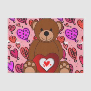 Seda Papel De Tejido el día de San Valentín