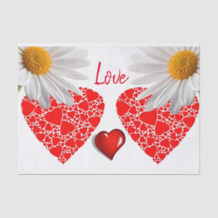 Seda Papel De Tejido el día de San Valentín