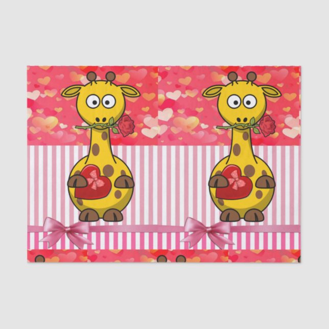 Seda Papel De Tejido el día de San Valentín (Anverso)