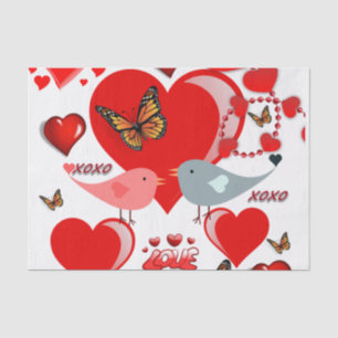 Seda Papel De Tejido el día de San Valentín